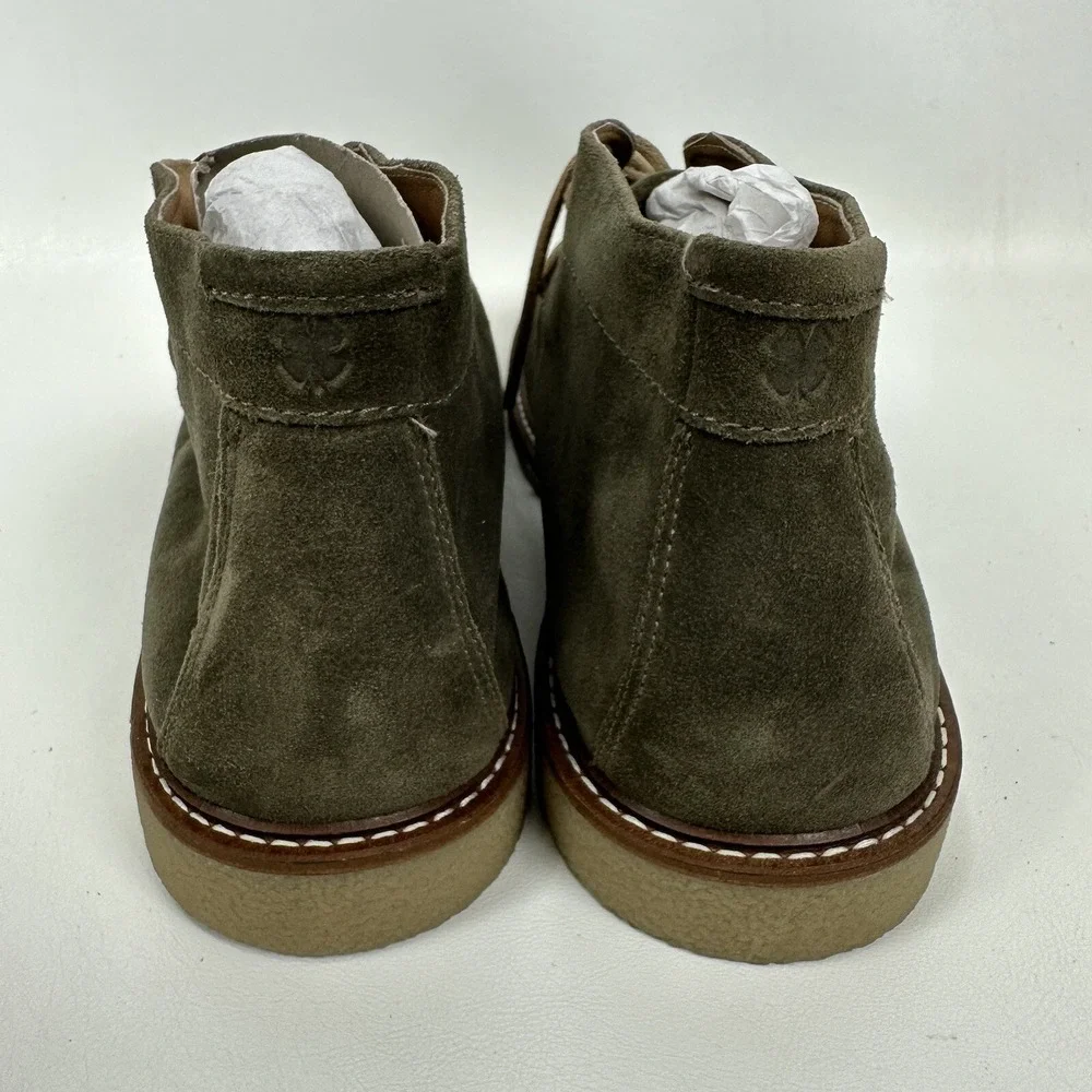Lucky Brand Men's Boone Chukka Boot Crepe Sole Size 11‎ M Green Taupe